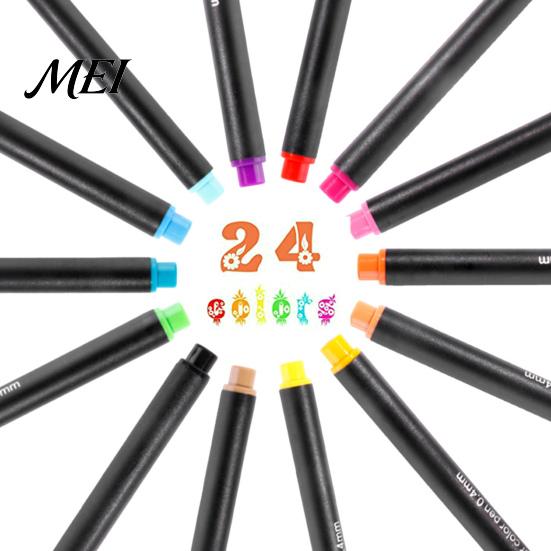Precision Fineliner Pens Fine Point Pen, 0.4mm Ultra-fine Needle Tip, Waterproof Quick-drying Ink Multi Color Set Drawing Set, for Professional