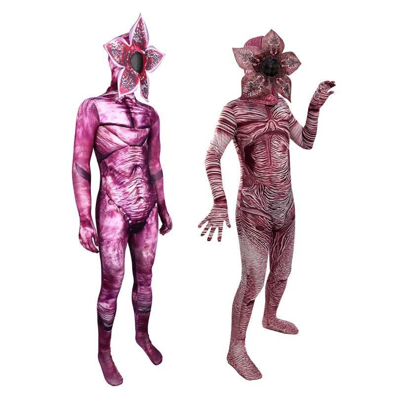 Zombie Cosplay Chomper Costume Horror Role Play Jumpsuits Performance Stage
