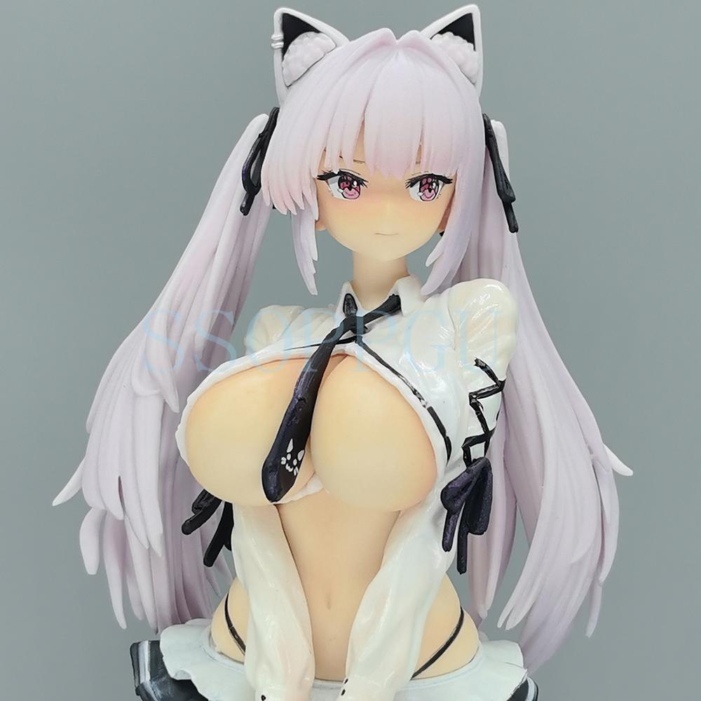Figure Alvina-chan Wet Anime Girl Action Toy Game Statue Adult Collection Model Doll Gift SIKI ANIM PVC maxcute Poseable Articulated Scale Detailed