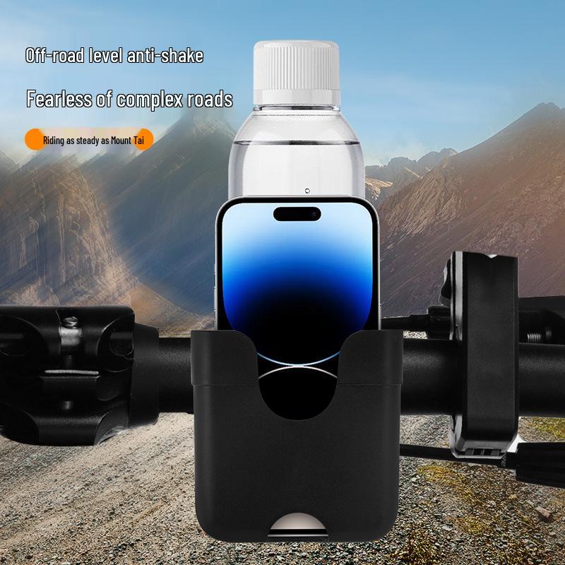 

Universal Baby Stroller & Bicycle Cup and Phone Holder with Quick Release белый