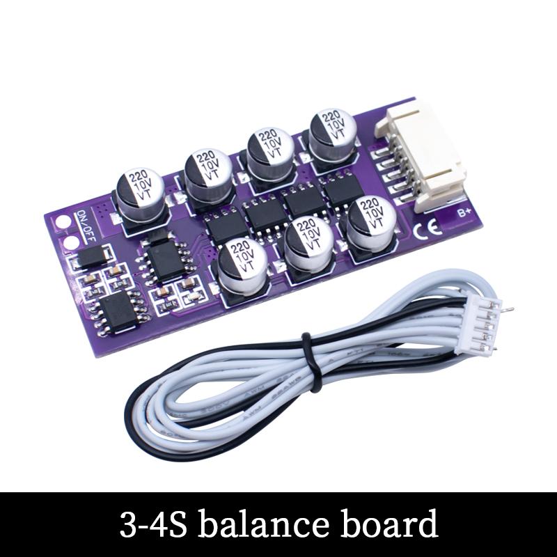 

LIZAO 3S 4S 5S 6S Low Heat 1.2A Active Equalizer Capacitive Energy Transfer Lithium Battery Balancing Board for Li-ion Lipo