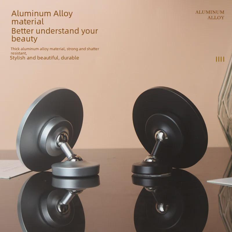 Roterande Magnetisk Kaffeextraktionsspegel med Fler-Vinkelreflektor för Bottenlöst Handtag