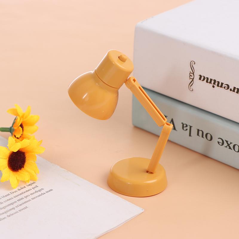 

Hot Dollhouse Miniature Table Lamp Desk Ceiling Floor Stage Spotlight Bedroom Study Room Home Decor LED 1 12 Kid Friendly Entertaining Fun Play Safe