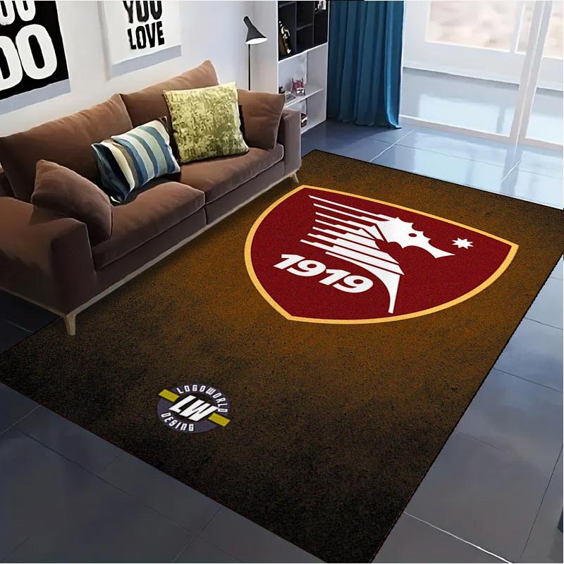 US Salernitana 1919 Carpet Rug for Living Room Bedroom Home Sofa Decoration,Kids play Non-slip Floor Mat