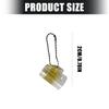 Small Beer Bottle Keychain Sturdy Resin Materials For Everyday Use