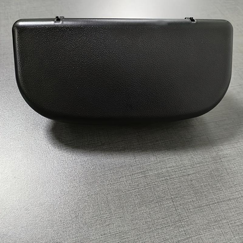 Car Glasses Holder - Universal Fit, Multi-Functional ABS Resin Storage Box with One-Handed Pop-Up, Card Slot for Vehicle