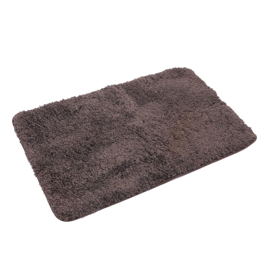 Door Mat Water Absorbent Non Slip Bathroom Mat Thicken Polyester   Entrance Mat Stylish Door Rug for Home