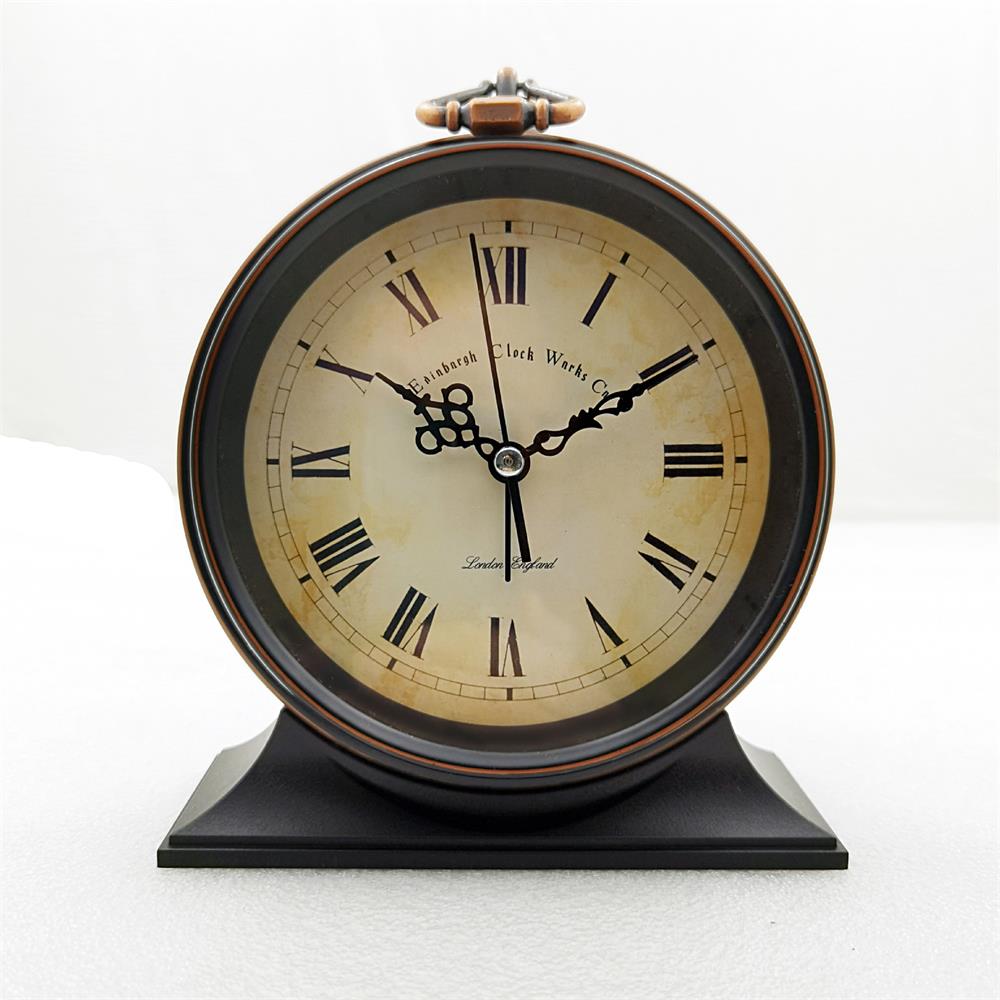 Retro Style Metal Alarm Clock Creative Students Children's Birthday Gifts Bedroom Ornaments Desk Alarm Clock