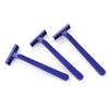 Rasoirs jetables 3 lames en acier inoxydable pour hommes - Paquet de 3