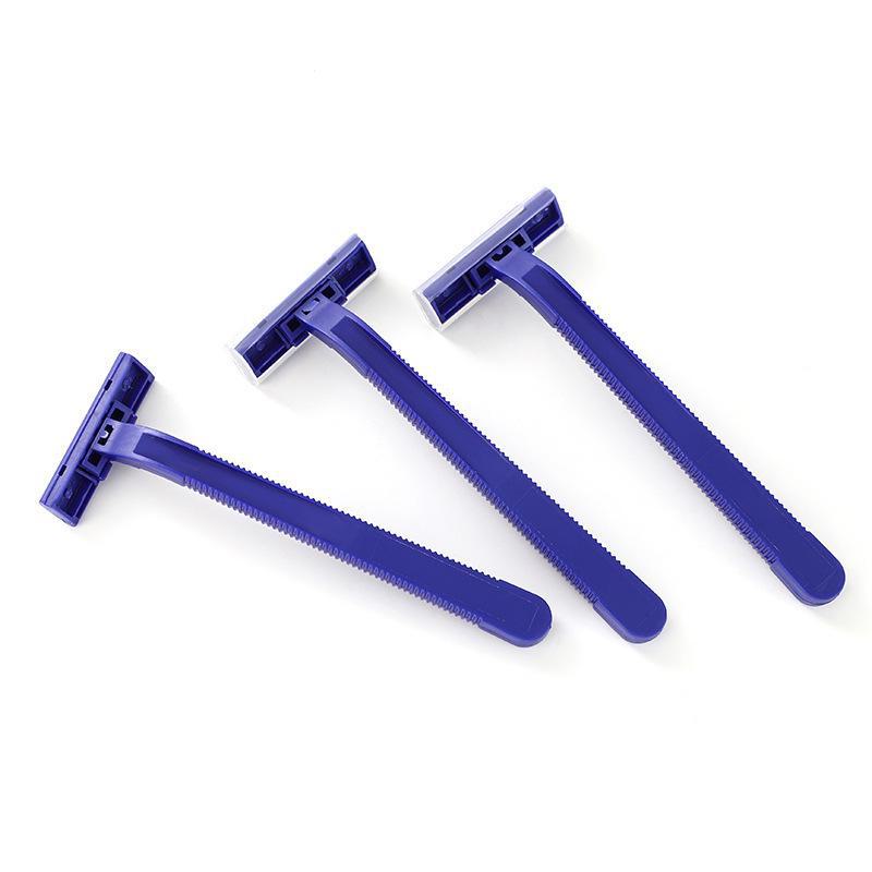 Rasoirs jetables 3 lames en acier inoxydable pour hommes - Paquet de 3