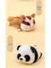 Cute Panda, Fox, Calf, Deer & Raccoon Plush Animal Pendant Doll