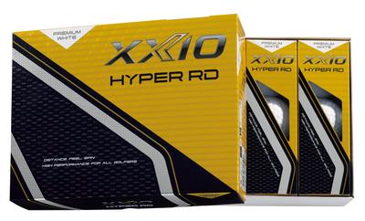 DUNLOP XXIO HYPER RD Golf 2025 1 Dozen Premium White Balls, Model, (12 Balls),