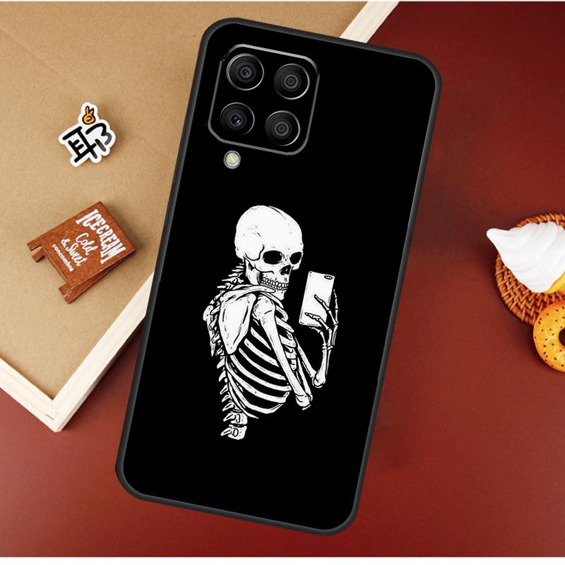 Aesthetics Skeleton For Samsung Galaxy M12 M32 M52 M13 M33 M53 M11 M31 M51 M15 M55 M14 M34 M54 M30s M20 Case