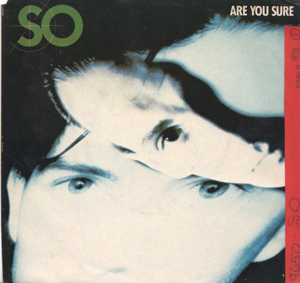 

7inch Record SO - Are You Sure / Don t Look Back B50109 EMI-MANHATTAN 1988 Canada Dance & Electronica Used