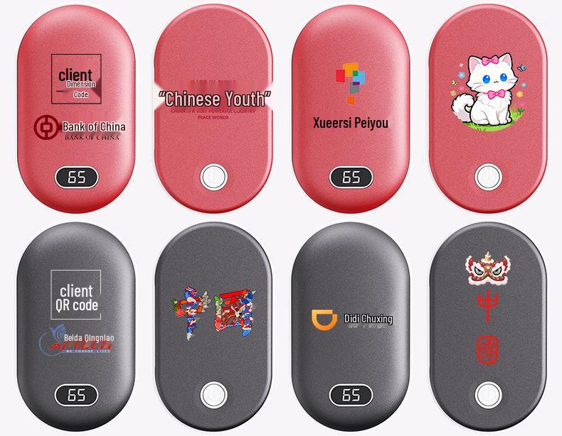 Rechargeable Digital Display Magnetic Hand Warmer & Power Bank