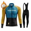 2026 Winter Fleece Riding Suit Set Gobikful Spain Winter Thermal Fleece Jacket  Jersey Long Sleeve Ropa Ciclismo Hombre Bicycle Wear Bike Clothing