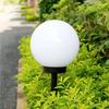 Duże Lampy Ogrodowe 6X Lampki Solarne Led Kula 10Cm Wbijane Zestaw 6 Sztuk