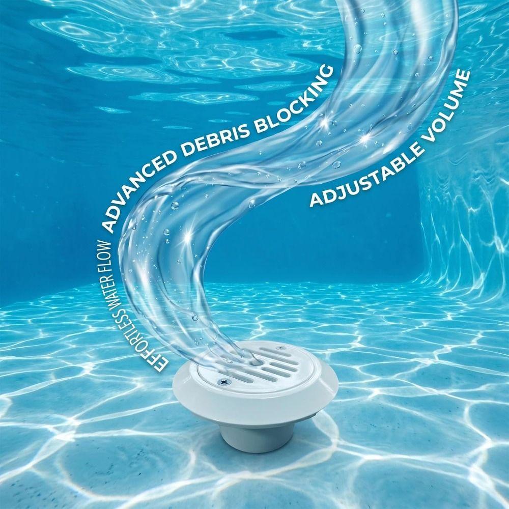 SP1424 Pool Wasserauslass 1,5 Zoll 2 Zoll Pool Einlass Fitting Tragbarer Poolablauf