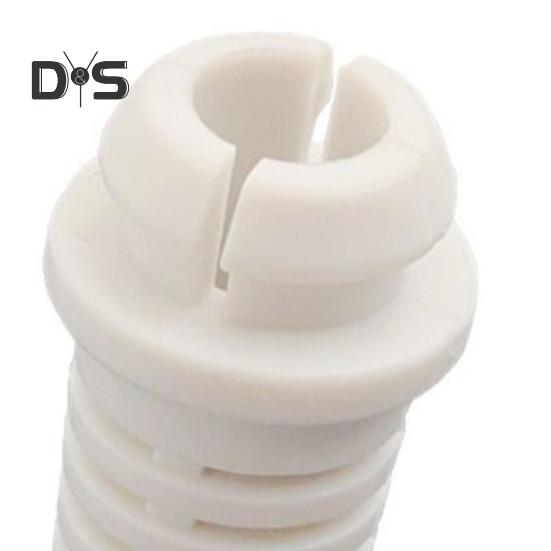 10ks PVC kabelová průchodka 6mm botka pro odlehčení tahu Odolný drátěný chránič kabelu pro elektrické nářadí jádro domácích spotřebičů průmyslové vybavení