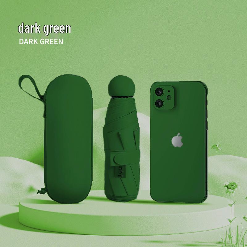 Women's Mini Pocket Folding Umbrella - High-End Sunscreen & Sunshade, Rain or Shine