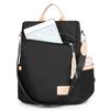 Color Block Backpack Large Capacity Anti-theft Women's Backpack Student Schoolbag
