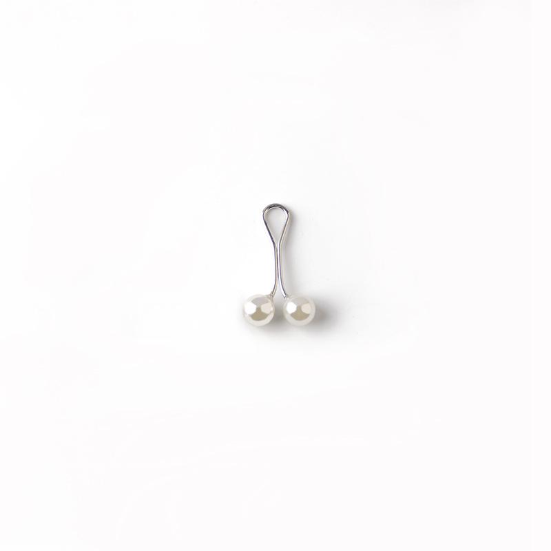 Elegant Multi-color Pearl Brooch Hijab Clip Scarf Buckle Accessory