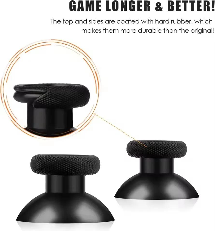 10-50pcs Replacement Soft Joystick Thumb Stick Thumb Grip Caps Mushroom Cap For Xbox One Black Silicone Thumbstick Grips Caps