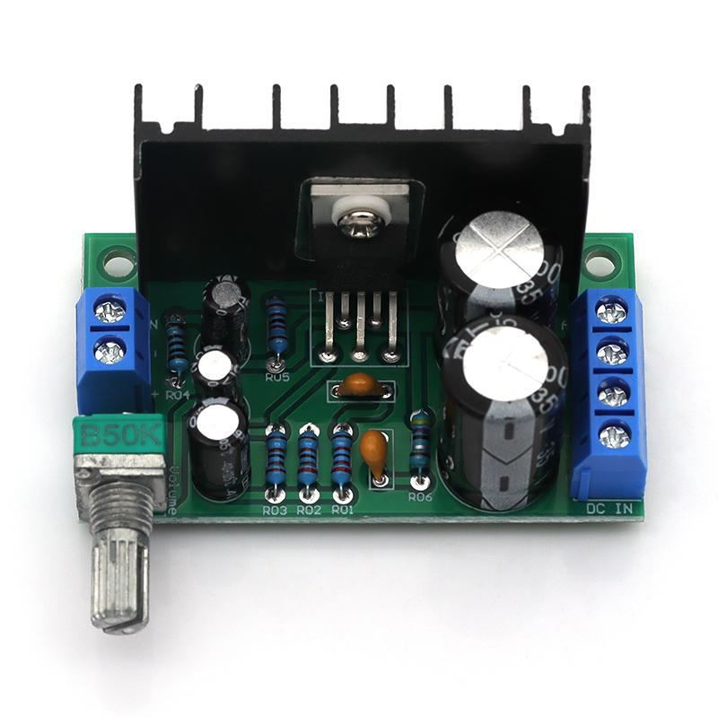 TDA2050 DC 12-24V 5W-120W Mono Audio Amplifier Board Module Single Power Supply Volume Adjustable