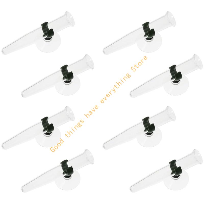 

8pcs Flexible Floral Water Reservoirs with Suction Cups Flower Stem Tube set for Extended Freshness In Floral Displays 55KF China Mainland