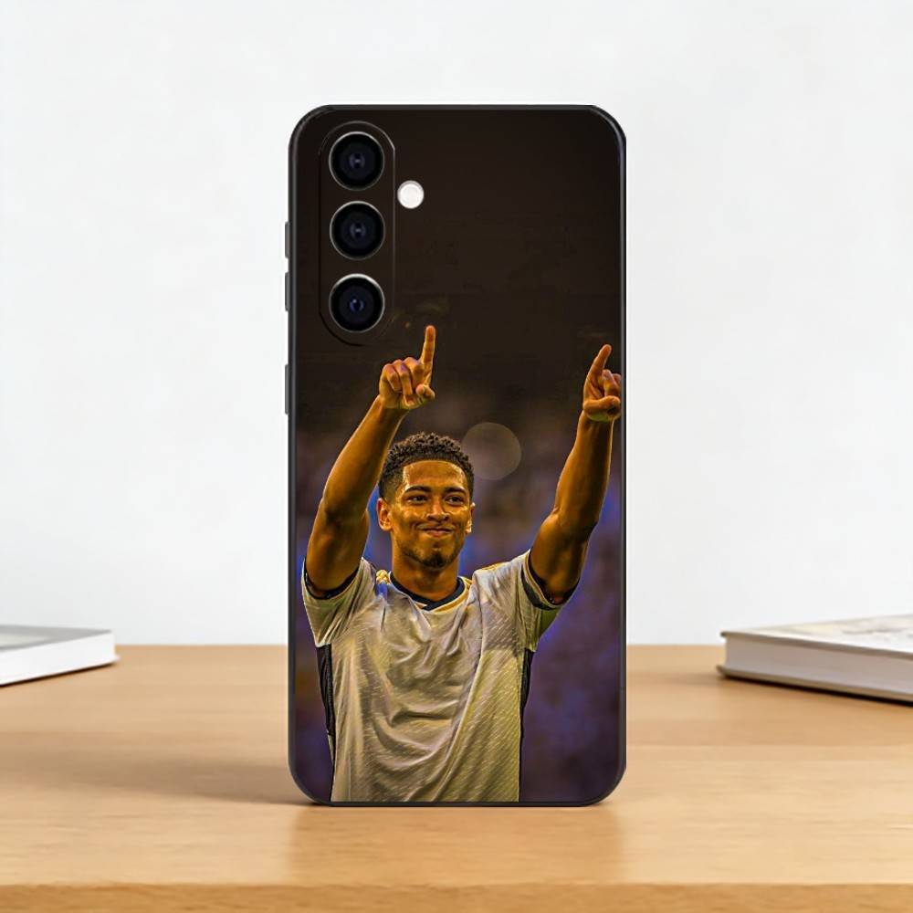 J-Jude Football B-Bellingham Phone Case For Samsung Galaxy A73,A72,A71,A70,A53,A52,A51,Others Soft Black Cover Samsung a71 4g