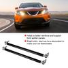 1 Pair 20cm Car Front Bumper Support Bar Strut Car Modification Support Rod(Red)