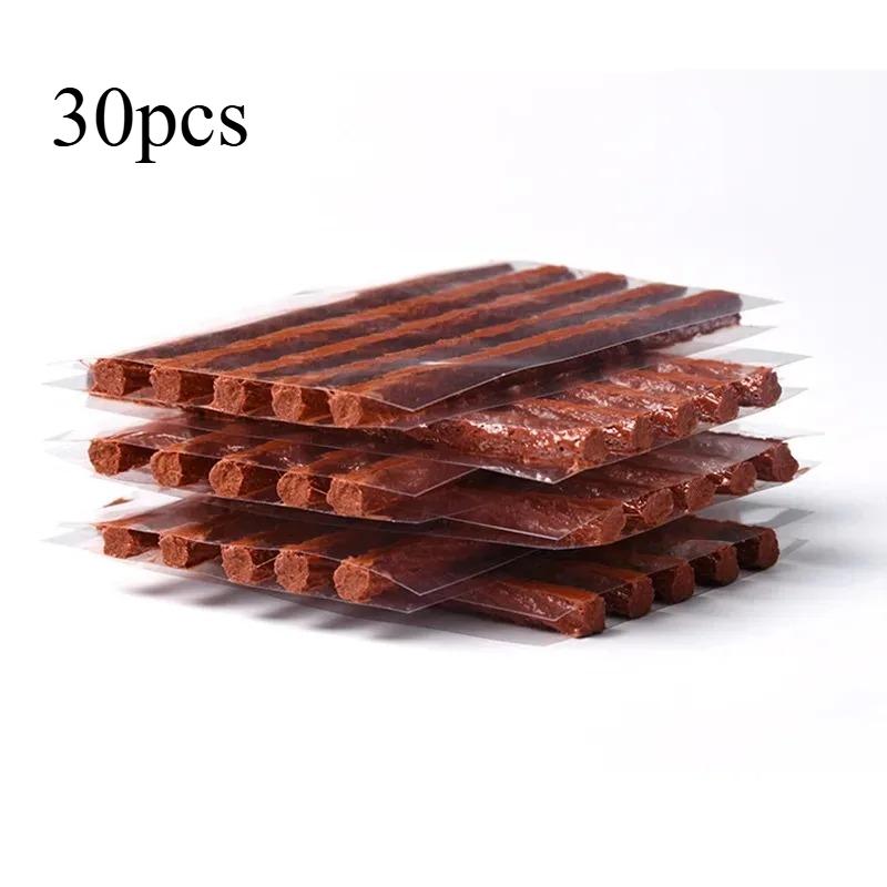 Durable Universal Vacuum Tubeless Tyre Repair Kit Rubber Strips Plug Seal for Car Motorcycle Bicycle Emergency Flat Fix