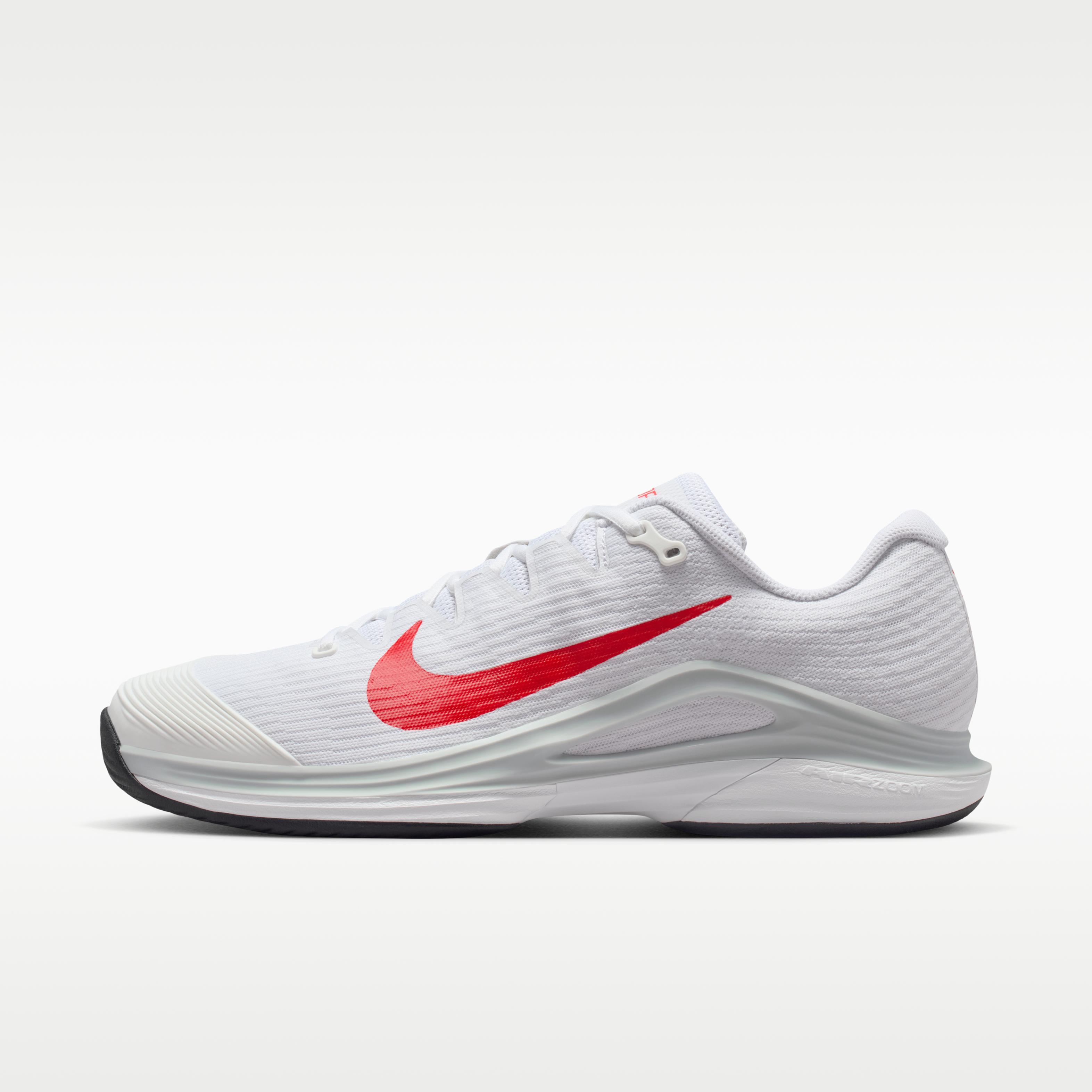 Nike Court Air Zoom Vapor 12 HC Белый Чистый Платиновый Светло-Алый 40