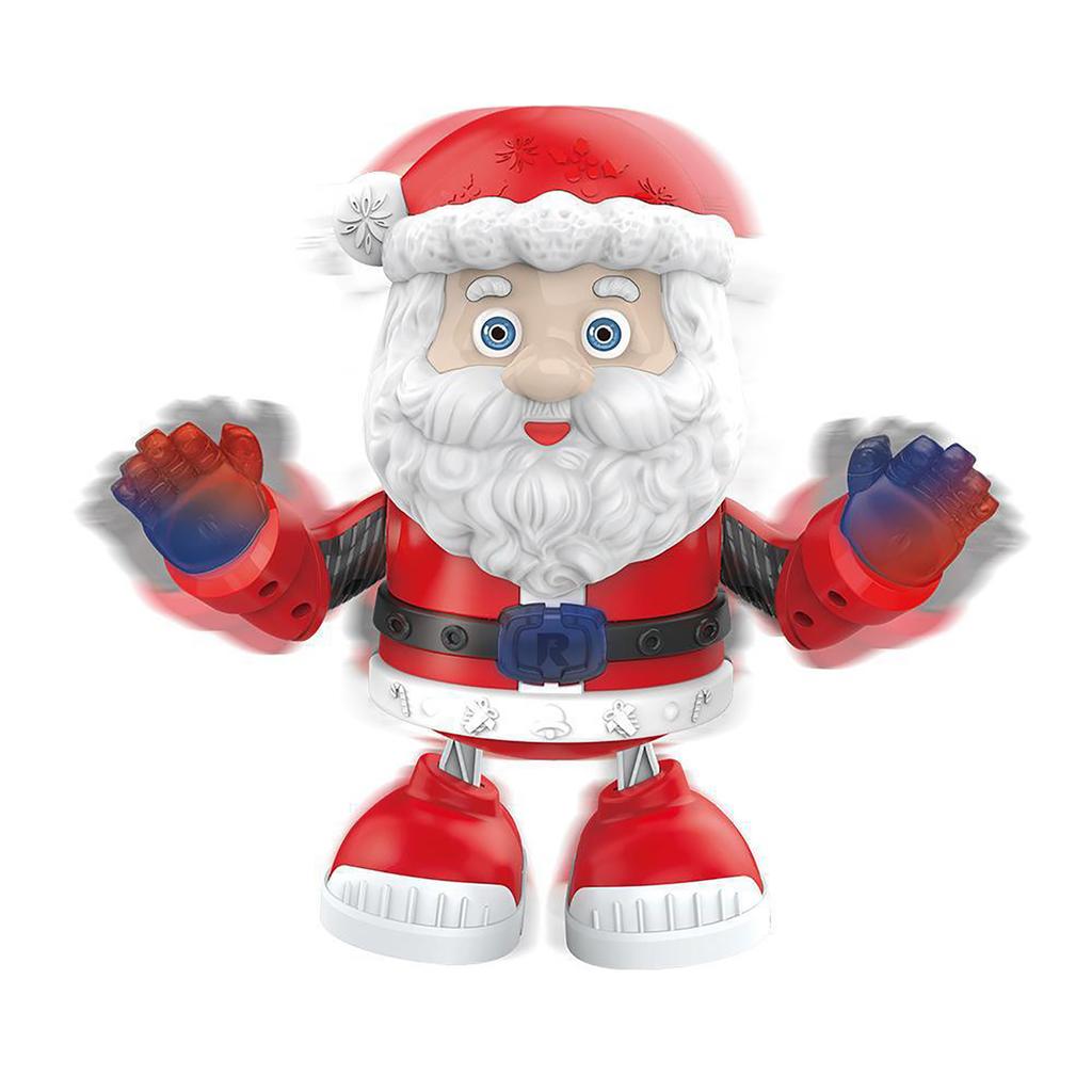 Electric Dancing Sound And Light Doll Dancing Robot Children's Christmas Toy Gift