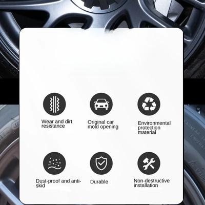 Für Modell 3 2025 Car Center Hub Caps 18-Zoll-Schraubkappen für Tesla für Modell 3 2025 Reifennabe Schutzhülle Zubehör