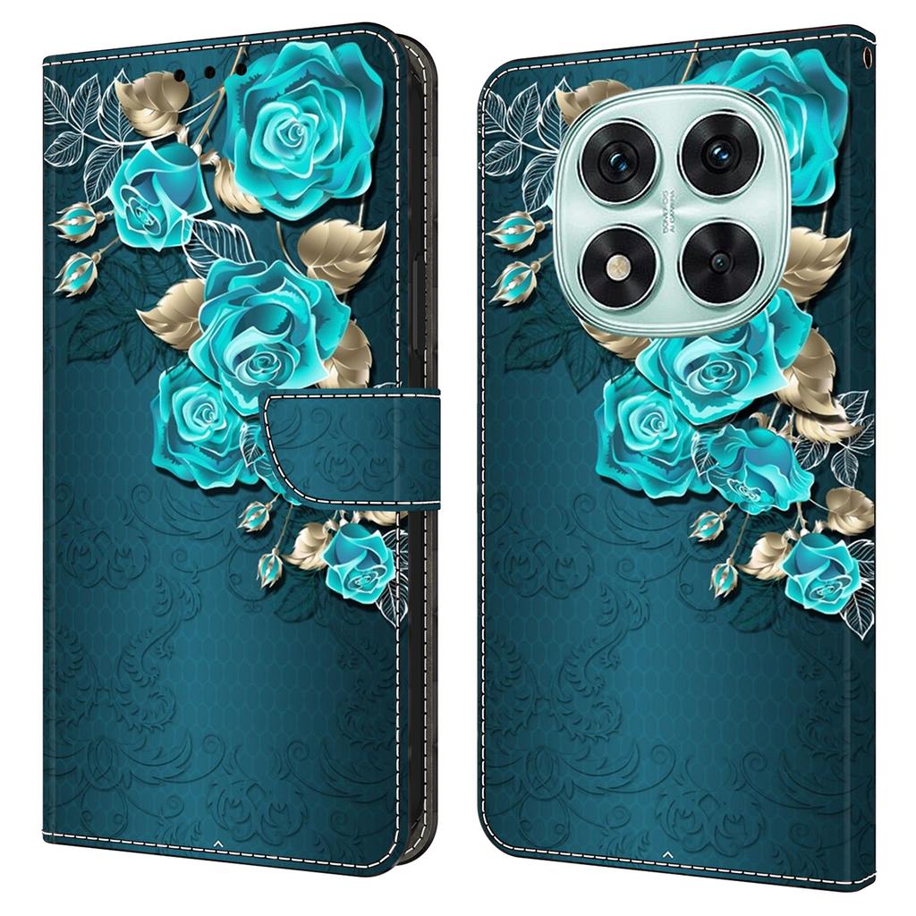 For Xiaomi Redmi Note 14 Pro 5G Case Magnetic Clasp 3D Pattern Leather Wallet Phone Cover
