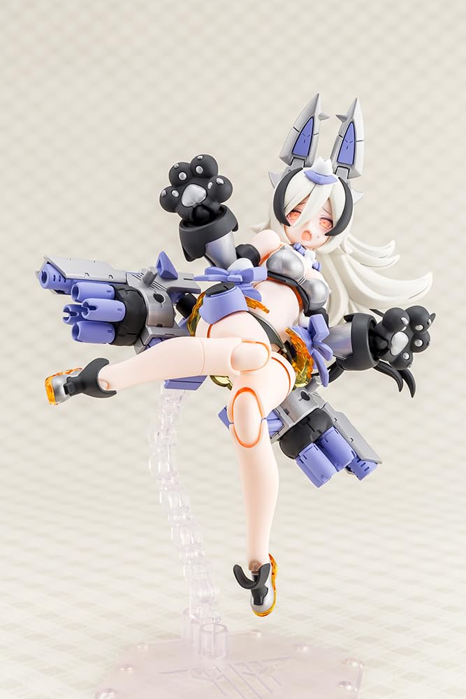 Kotobukiya Megami Device Silver approximately 160mm scale plastic model PUNIMOFU Ran, tall, 1/1 kit.