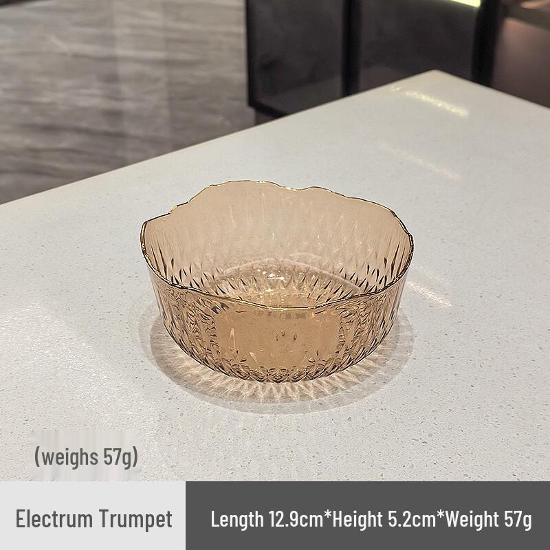 Abay Transparent Plastic Serving Bowls Set