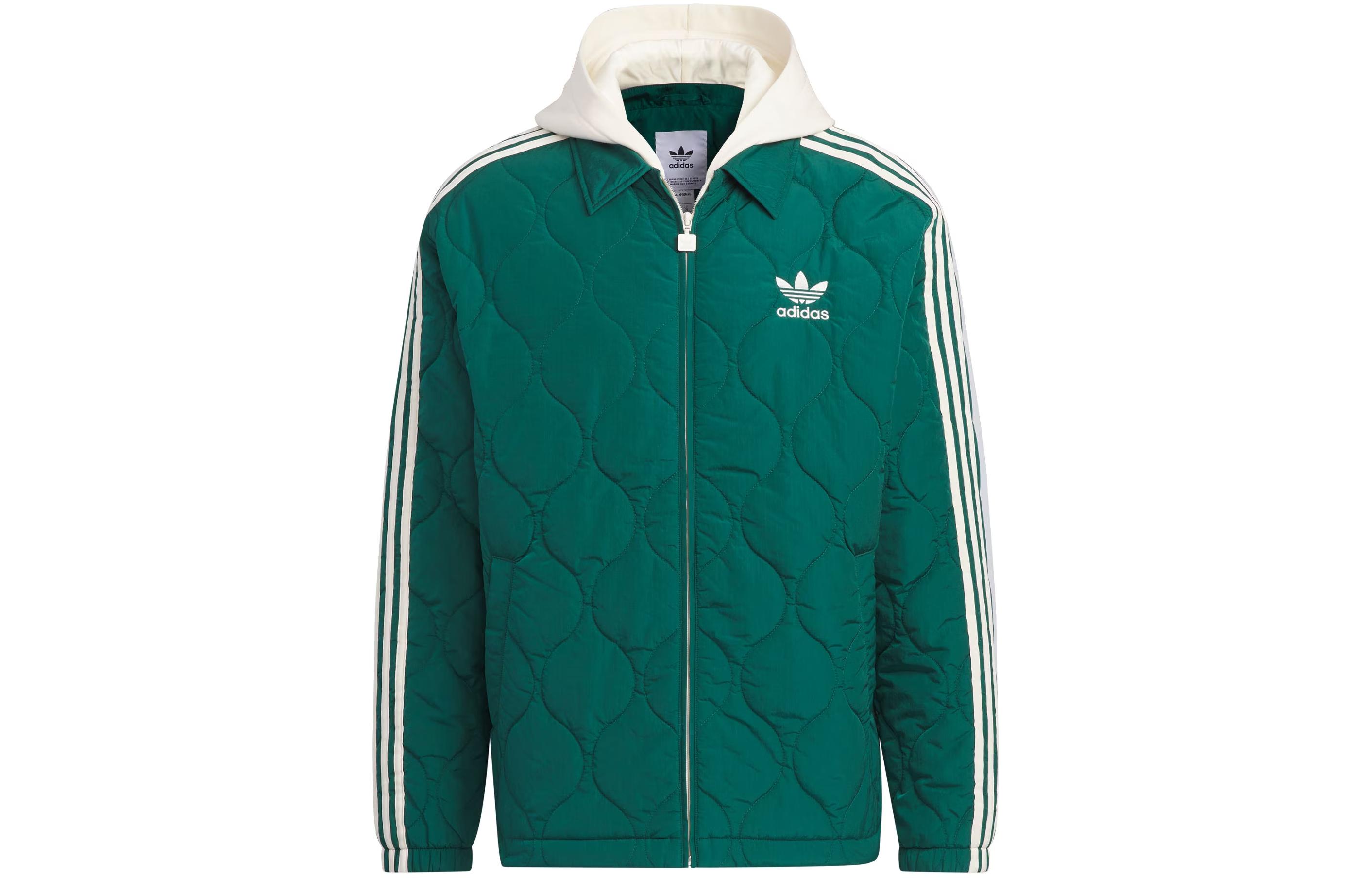 Adidas Originals CLASSIC SPORT Jackets & Coats Men s Forest Green IW6285 S