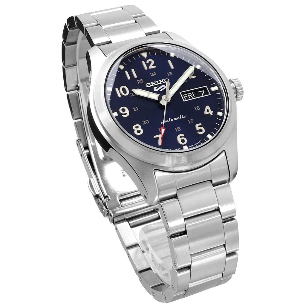 SEIKO 5 SPORTS Automatic Mechanical Watch, Limited Edition, Men's, Made in Japan, SRPG29, Blue