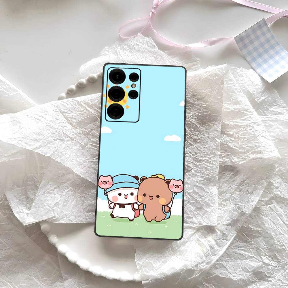 BUBU DUDU Cartoon Phone Case For Samsung S 24 Fe 25 Ultra Plus 20 Lite 21 30 22 23 24 22 Ultra 5G Fundas