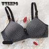 Underwear Women's Non-wireless Small Chest Gather Bra Set Adjustment Type Anti-outward Expansion Thin Type Breast-receiving Sexy Bra