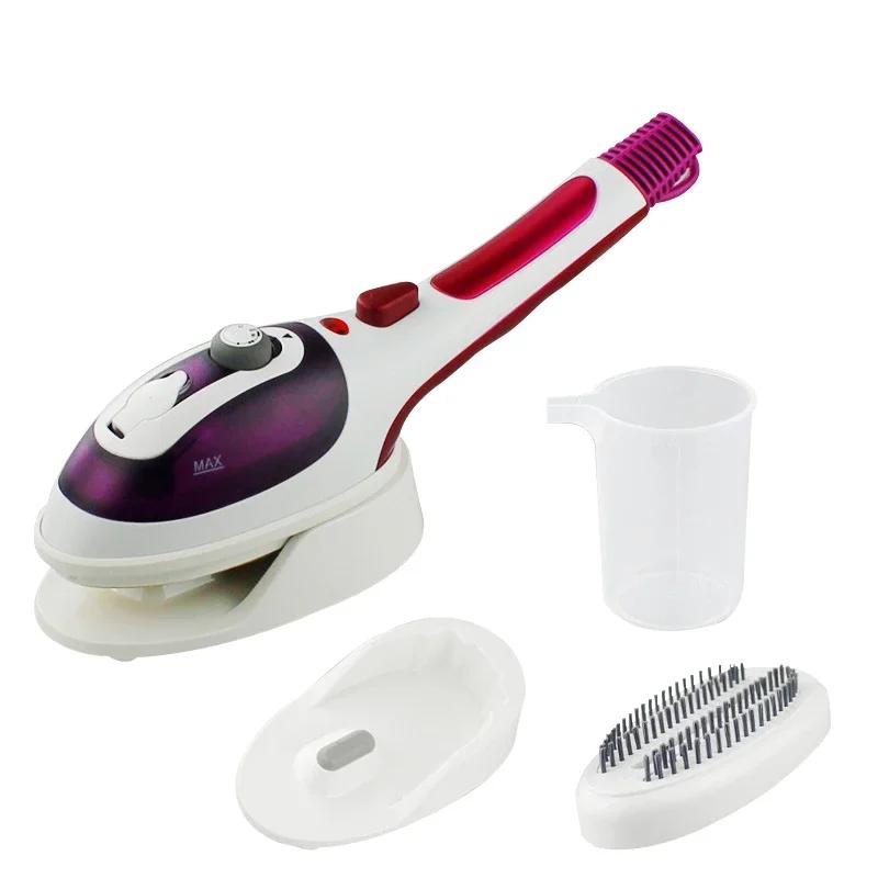 

Паровой утюг, ручной отпариватель для одежды, электрический паровой утюг, высококачественный портативный дорожный отпариватель для одежды 110 В, США-220 В, ЕС us красный