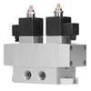 3 Position Solenoid Valve 5‑Way Double Electric Control Industrial Supplies G1 2in K35D2H‑15DC 24V