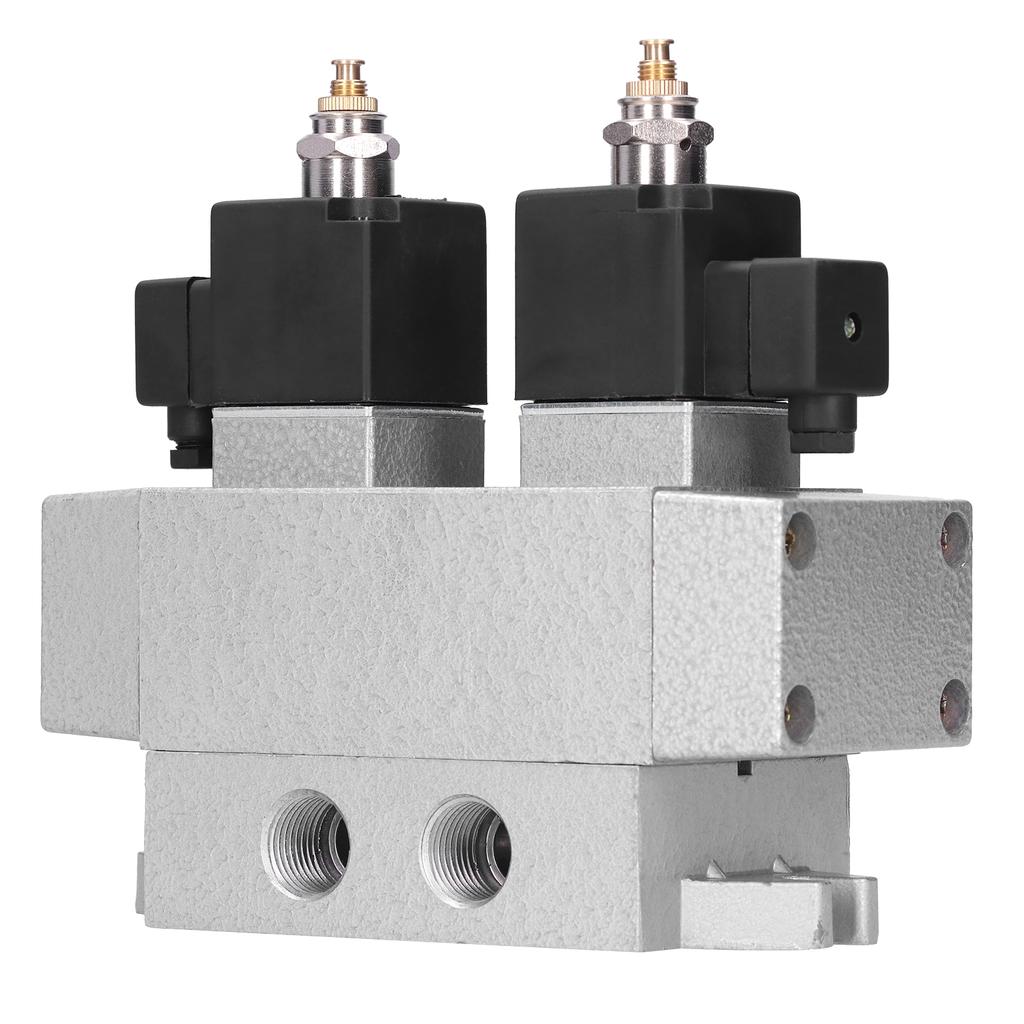 3 Position Solenoid Valve 5‑Way Double Electric Control Industrial Supplies G1 2in K35D2H‑15DC 24V