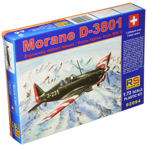 

RS Model 1/72 French Morane D.3801 Plastic Model 92094