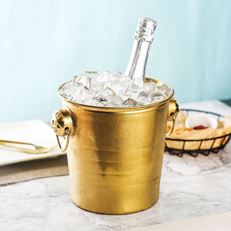 Tiger Head Stainless Steel Ice Bucket