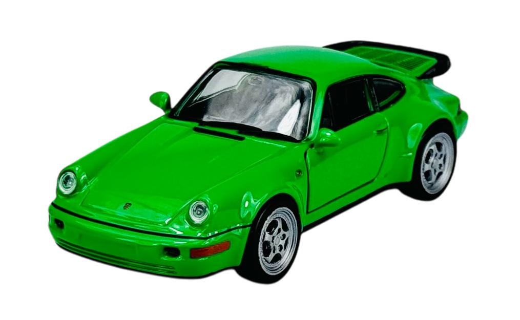 WELLY PORSCHE 911 TURBO 964 GREEN 1:34 43611