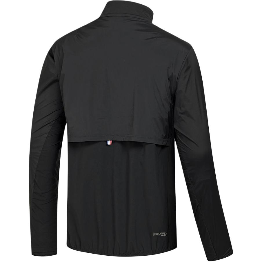 Saucony Comfortable Skin-Friendly Stand Collar Zipper Long Sleeve Cotton Jacket Unisex jackets SA2269PJ22T-BK001