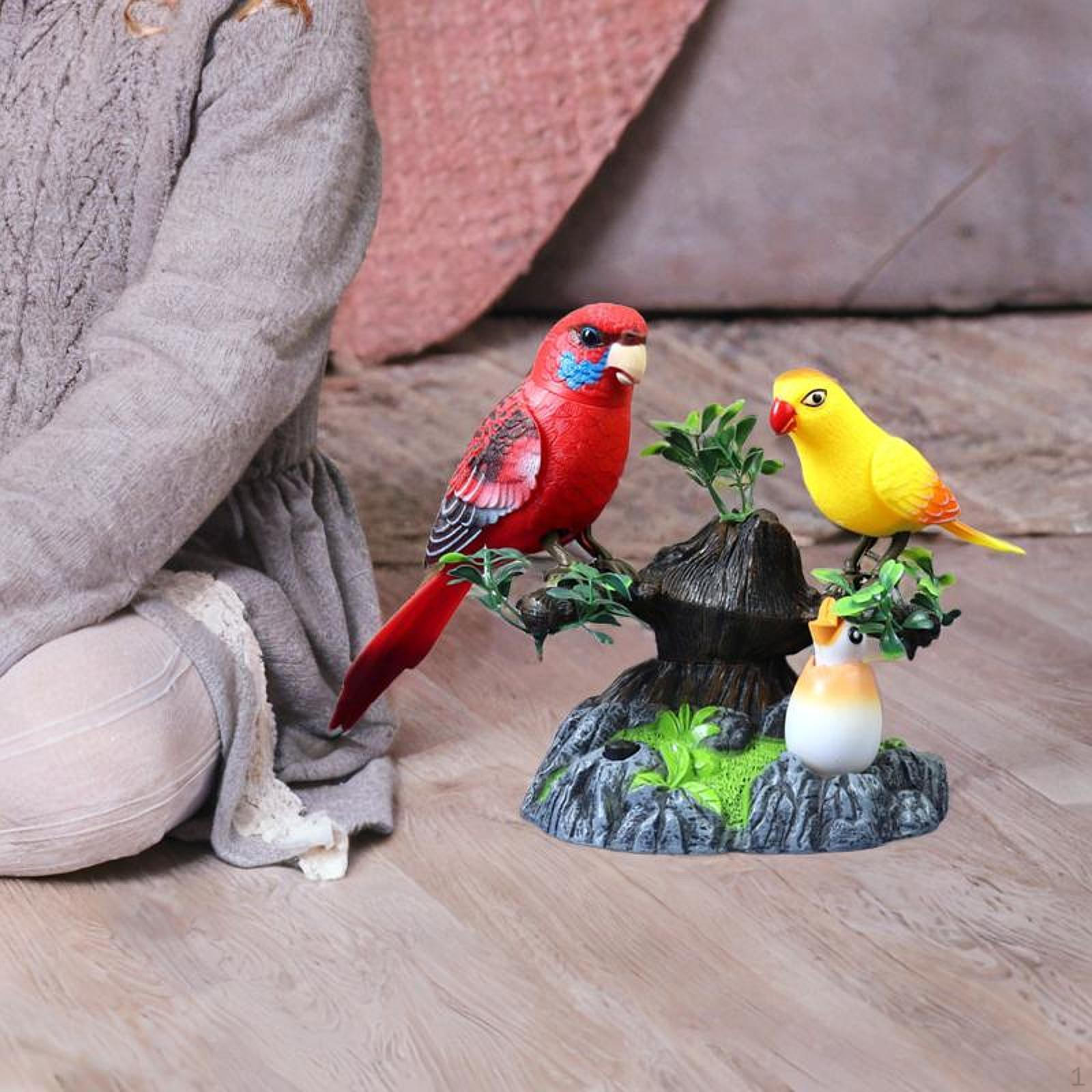 

Электронный Декор Реалистичный Креативный Подарок Детская Игрушка Интерактивный Говорящий Активируемый Звуком Поющий